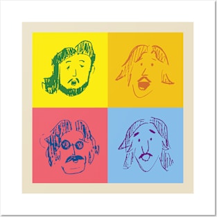 Fab Four! Posters and Art